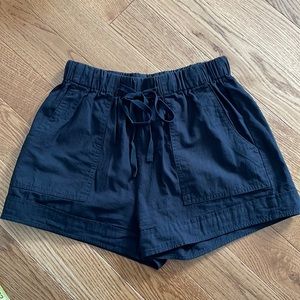 Black Cargo Shorts
